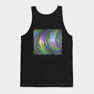 Abstract Mandelbrot Set Fractal in Pastels Tank Top